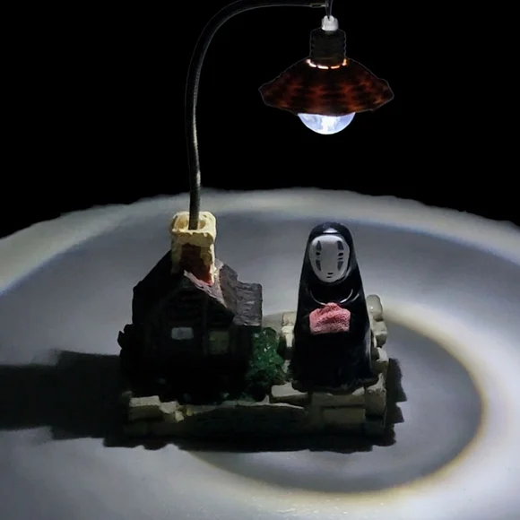 Spirited Away No-Face Bathhouse Decorative LED Lamp Night Light - READ** - Picture 2 of 10